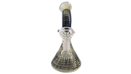 Glass Bong - 6.5" Wavy Design
