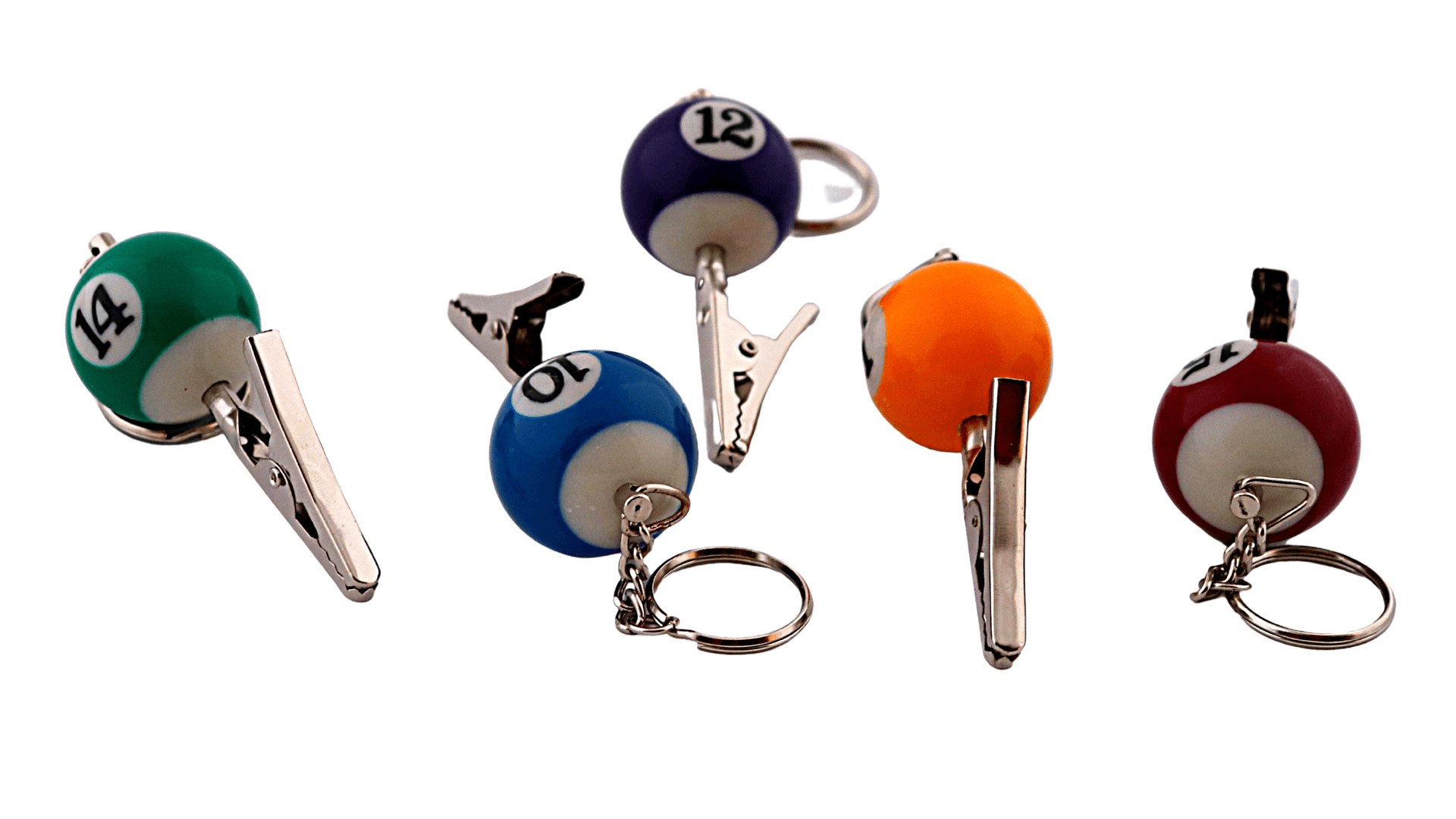 Billiards Crocodile Clip (6)