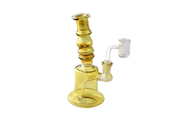 Glass Bong - 6.5" Yellow