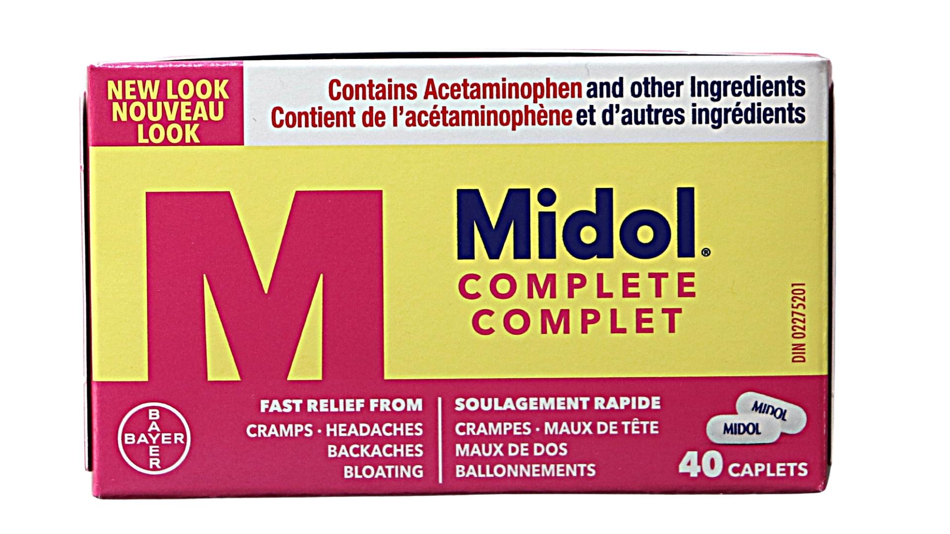 Midol - Complete Menstral Caplets (40)