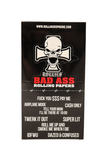 Bad Ass Rolling Paper - 1 1/4 Size