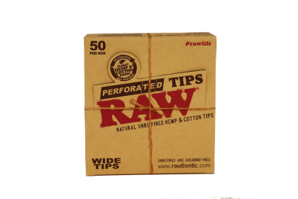 RAW Natural Unrefined Hemp & Cotton Tips