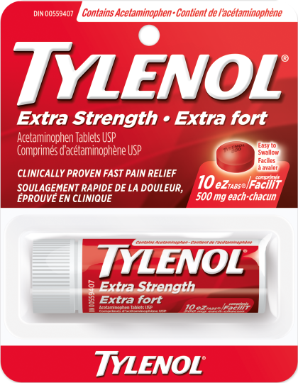 Tylenol - Extra Strength EZ Tabs (10) 12/Pk