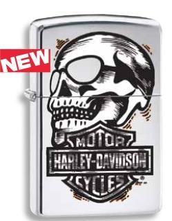 Zippo Harley Davidson Skull CLC17 (29281)