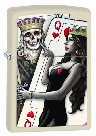 Zippo Skull King Queen Beauty (29393)