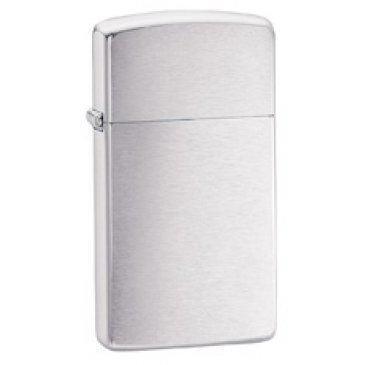 Zippo Slim Brushed Chrome