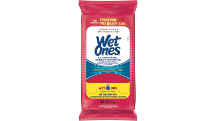 Wet Ones - Antibacterial Fresh Scent (10X20)