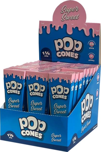 Pop Cones - 1 1/4 Super Sweet (24X6)