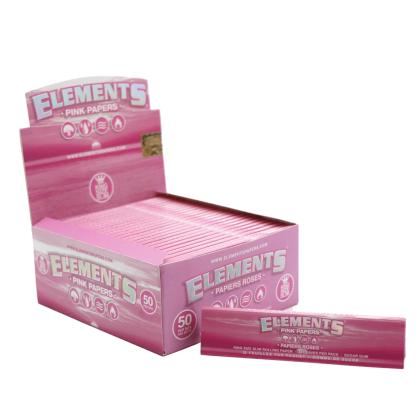 Elements 50's King Slim Paper Pink (33x50)