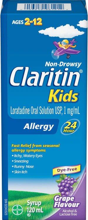 Claritin - Grape Solution 120mL