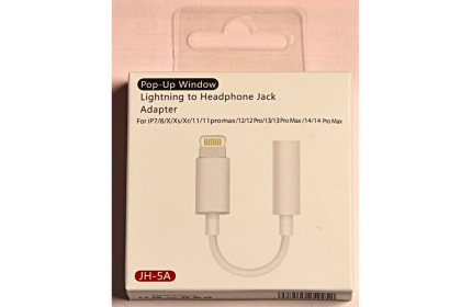 Headphone Jack to iPhone Adapter