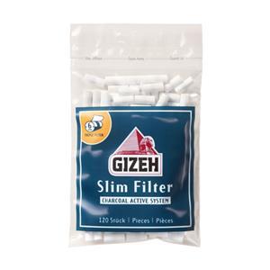 Gizeh - 6mm Slim Charcoal Filter (20X120)