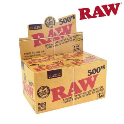 Raw Rolling Paper - 1 1/4 Size 500's