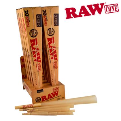 Raw Cone - 20 Stage Rawket Launcher Cones (8X20)