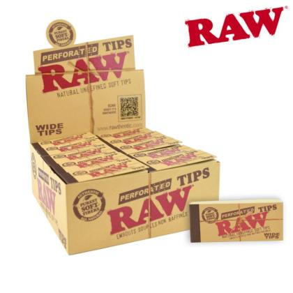 Raw Tips - Wide Perforated (50)