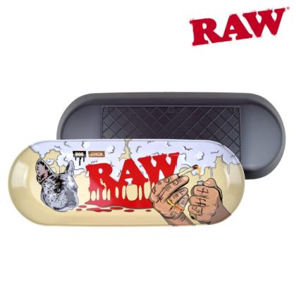 Rolling Tray - Raw X BOO Deck Tin