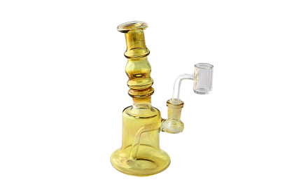 Glass Bong - 6.5" Yellow