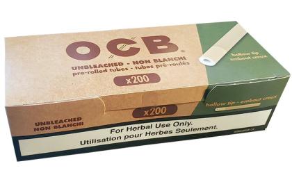 OCB Tubes - Unbleached King Size (200)