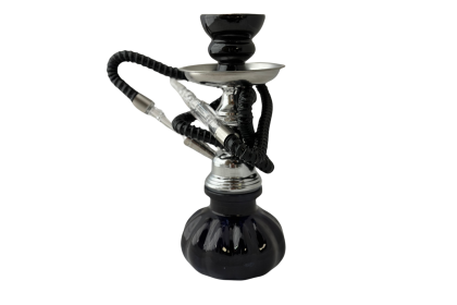 Glass Hookah - 10" Black