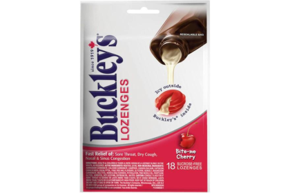 Buckley's Lozenges - Bite-me Cherry (18)