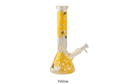 Glass Bong - 10" Honeycomb AS003