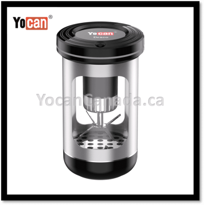 Yocan Draco Smart Electric Herb Grinder – Silver