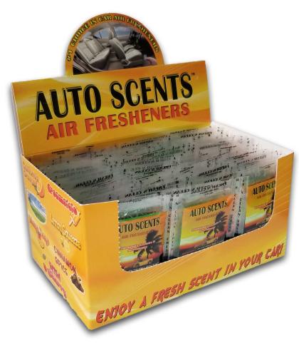 Auto Scents Air Freshener (6X16)