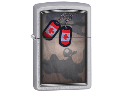 Zippo Souvenir Canada Dog Tag Camo (205-078193)