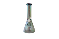 Glass Bong - 9.5" Chrome Colorway 999-16