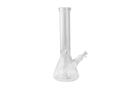 Glass Bong - 13.5" Clear Beaker