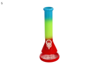 Glass Bong - 10" Multi Color AS001