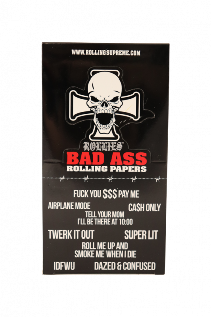 Rolling Papers:Bad Ass Rolling Paper - 1 1/4 Size