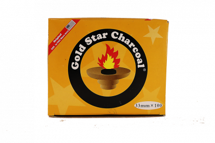 Hooka Accessories:Gold Star Charcoal