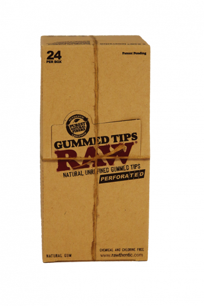 Raw Tips - Gummed Perforated