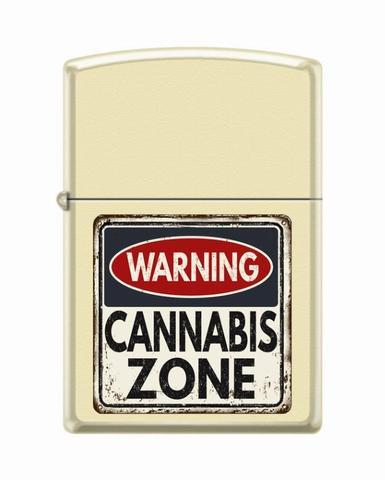Zippo 214 Cannabis Warning