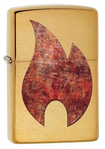 Zippo Rusty Flame Design (29878)