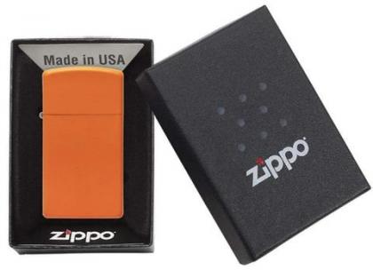 Zippo Slim Orange matte 1631