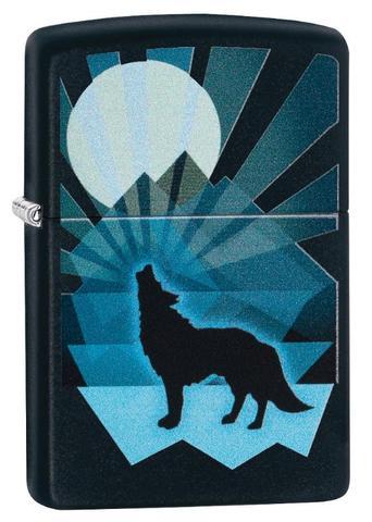 Zippo Wolf and Moon (29864)