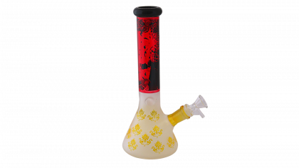 Glass Bong - 10" DBZ Frosted Design