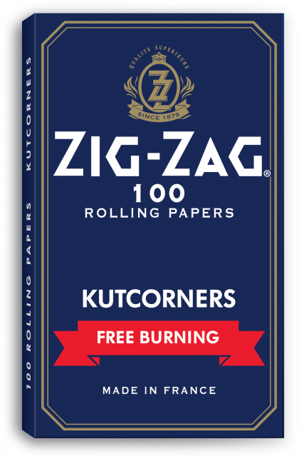 Zig Zag Rolling Paper - Blue Single Wide