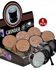 Metal Grinder - 4P Assorted Design (6)