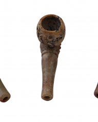 Stone Pipe with Bowl and Engravings (6)