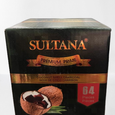 Sultana Coconut Charcoal (64pcs/Pk)